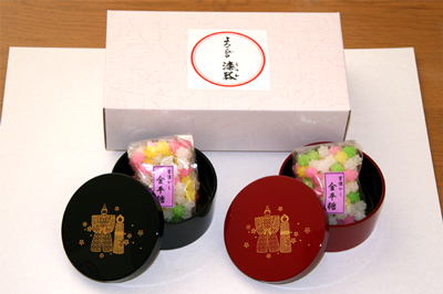 よろこびの漆器(うつわ) ボンボニエール 雛まつり
