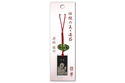 根付(ストラップ) 蒔絵 奈良 大仏
