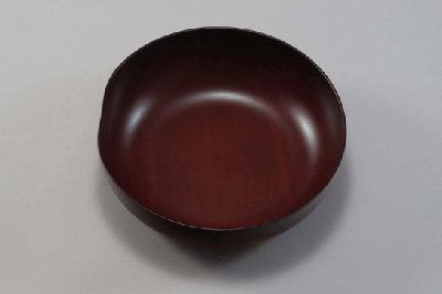 ひより 8.0盛鉢(両面杢目塗)